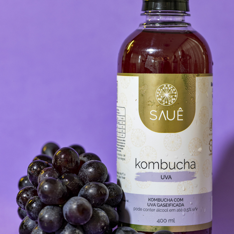 Sauê Kombucha de Uva